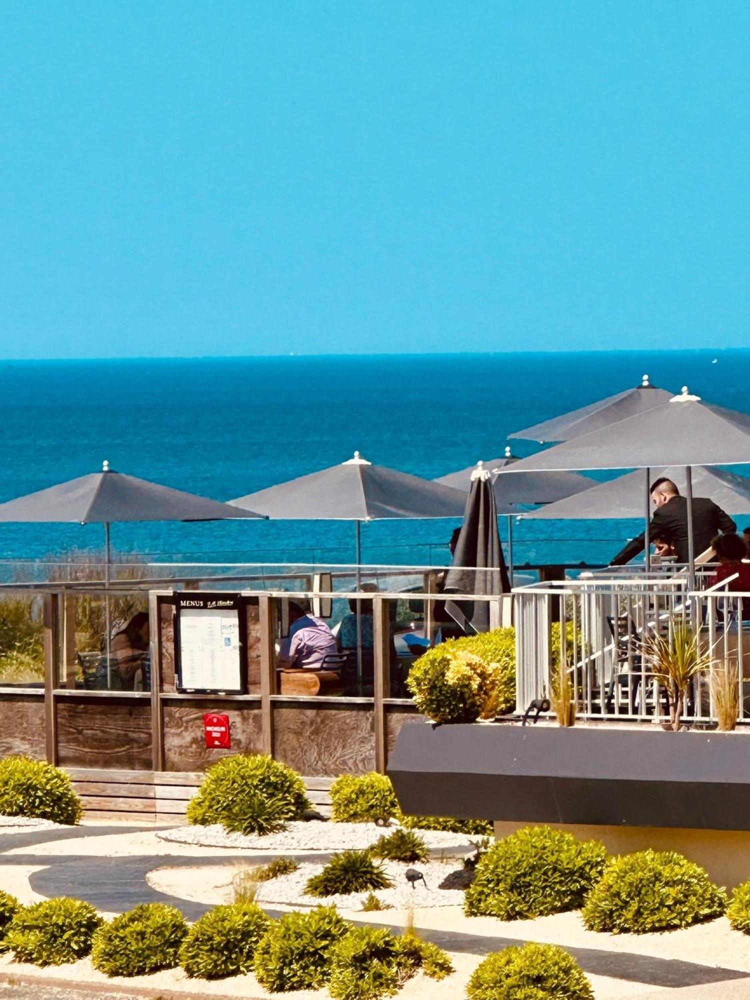 Logis Hotellerie Les Brisants , Restaurant J M Perochon Brétignolles-sur-Mer Exteriör bild